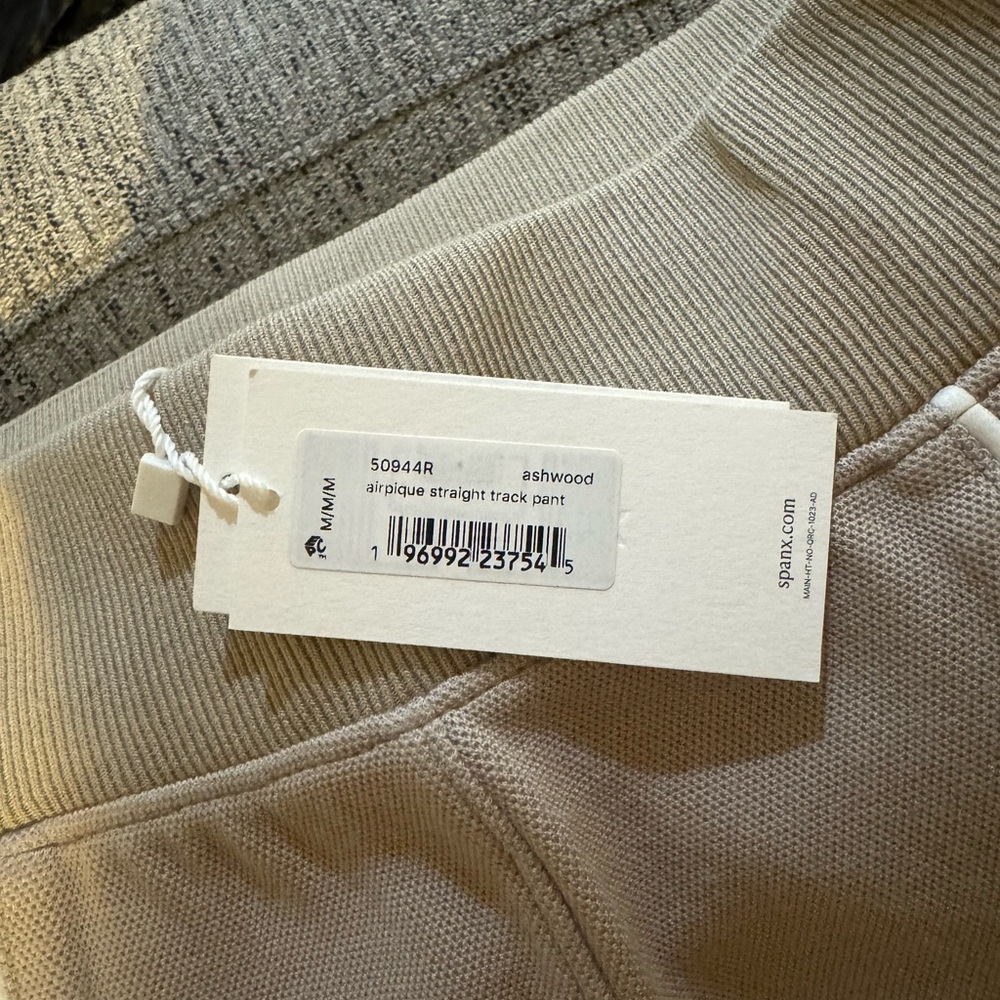 SPANX AirEssentials Pique Full Zip Track Jacket + Straight Leg Pant - NWT - Picture 8 of 11